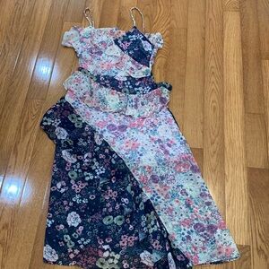 Floral Chiffon Dress